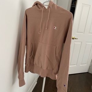 Champion pink reverse weave hoodie